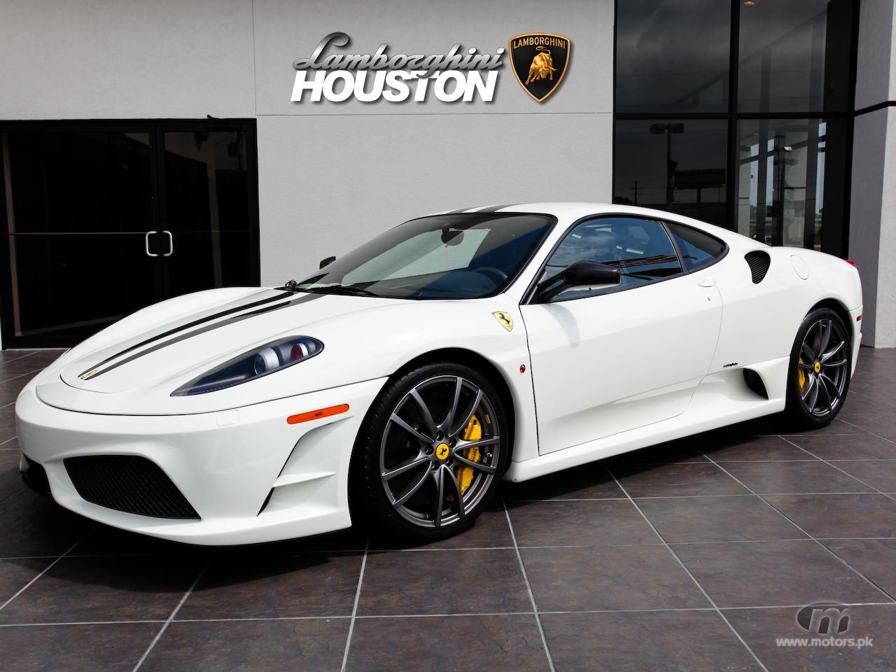 Ferrari F430 Scuderia White color